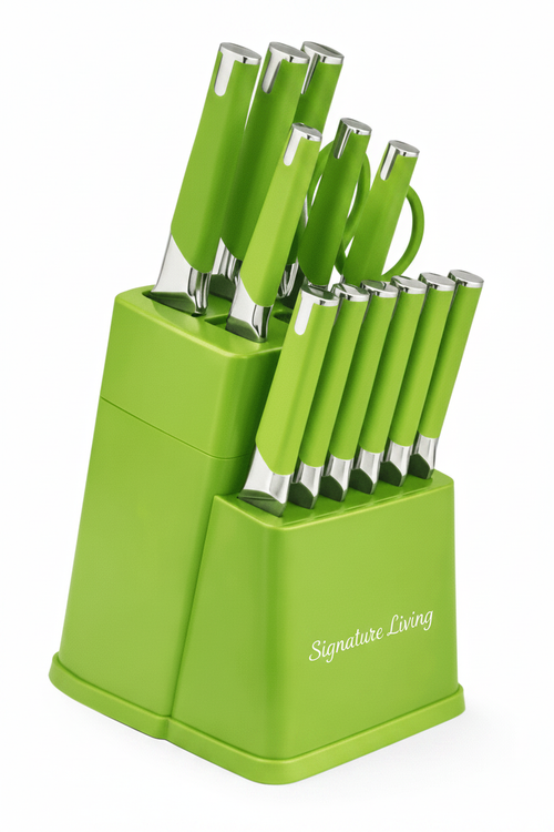 Green Knife Set - Signature Living